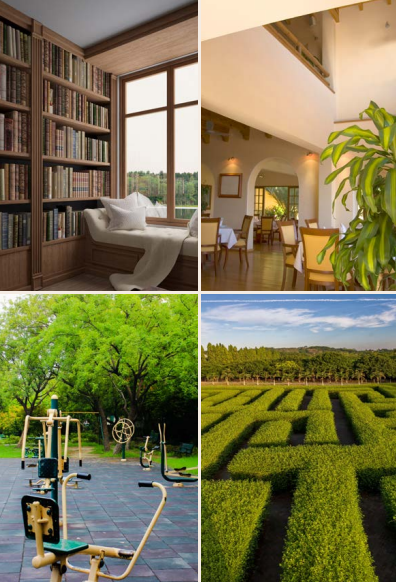 Clubhouse features collage